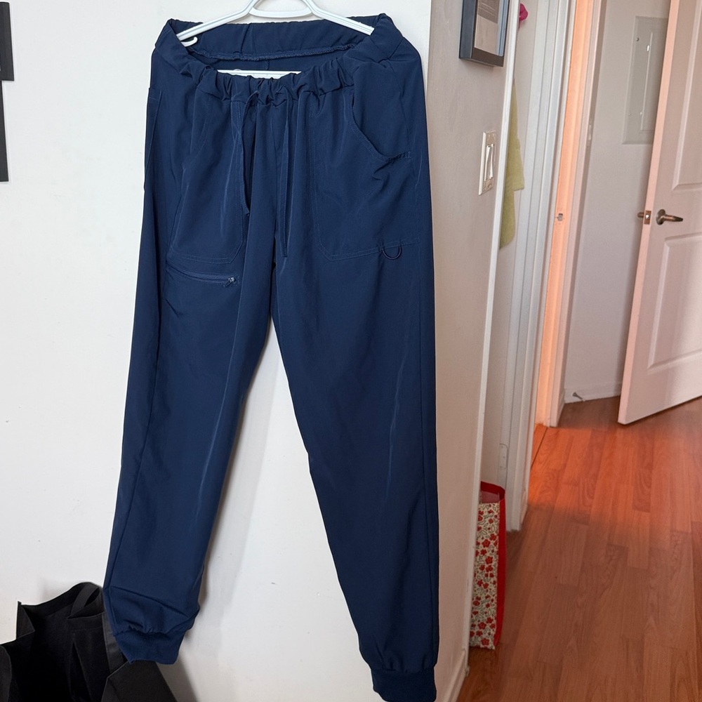 Divine Stretch By JDM Scrub Navy Bottoms